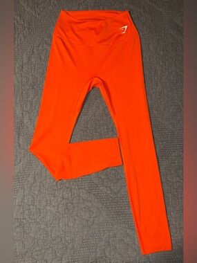 Gymshark Bright Orange High-Waist Leggings